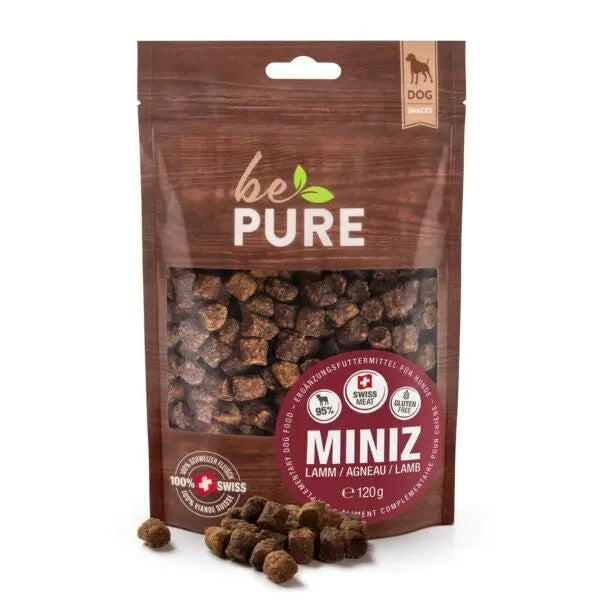 bePure Miniz mit Lamm für Hunde (120g) bePure