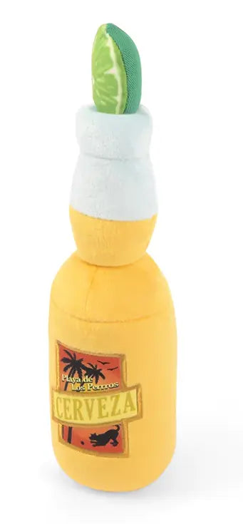 Hunde Tau-Spielzeug Cerveza aus Plüsch Woofbox