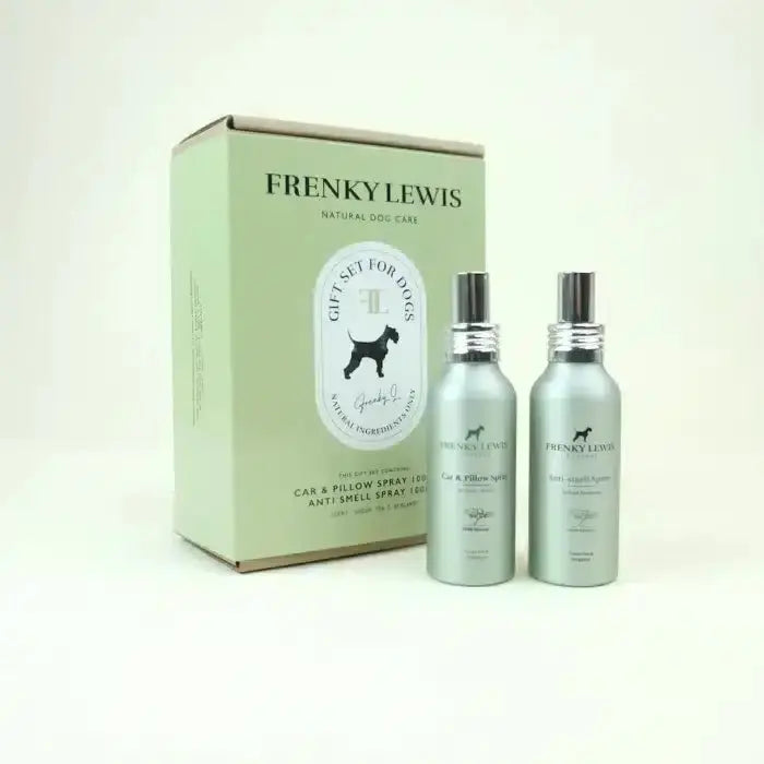 Auto & Kissen + Anti-Geruchsspray Set – je 100ml Frenky Lewis B.V.