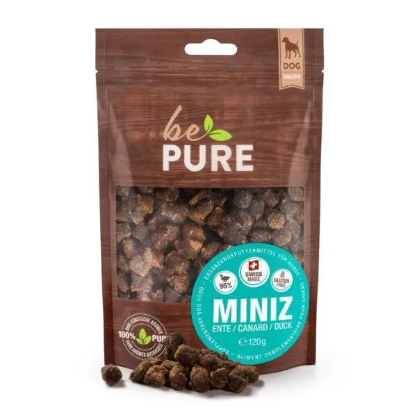 bePure Miniz mit Ente für Hunde (120g) bePure