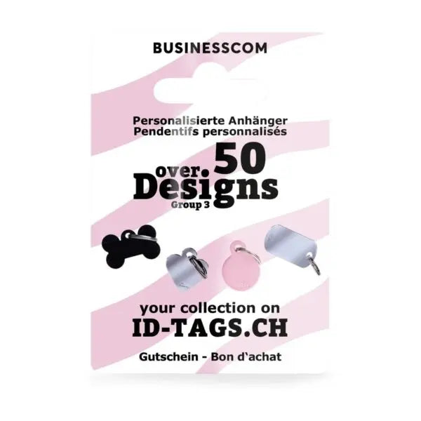 Gutscheinkarten für ID Tags MyFamily