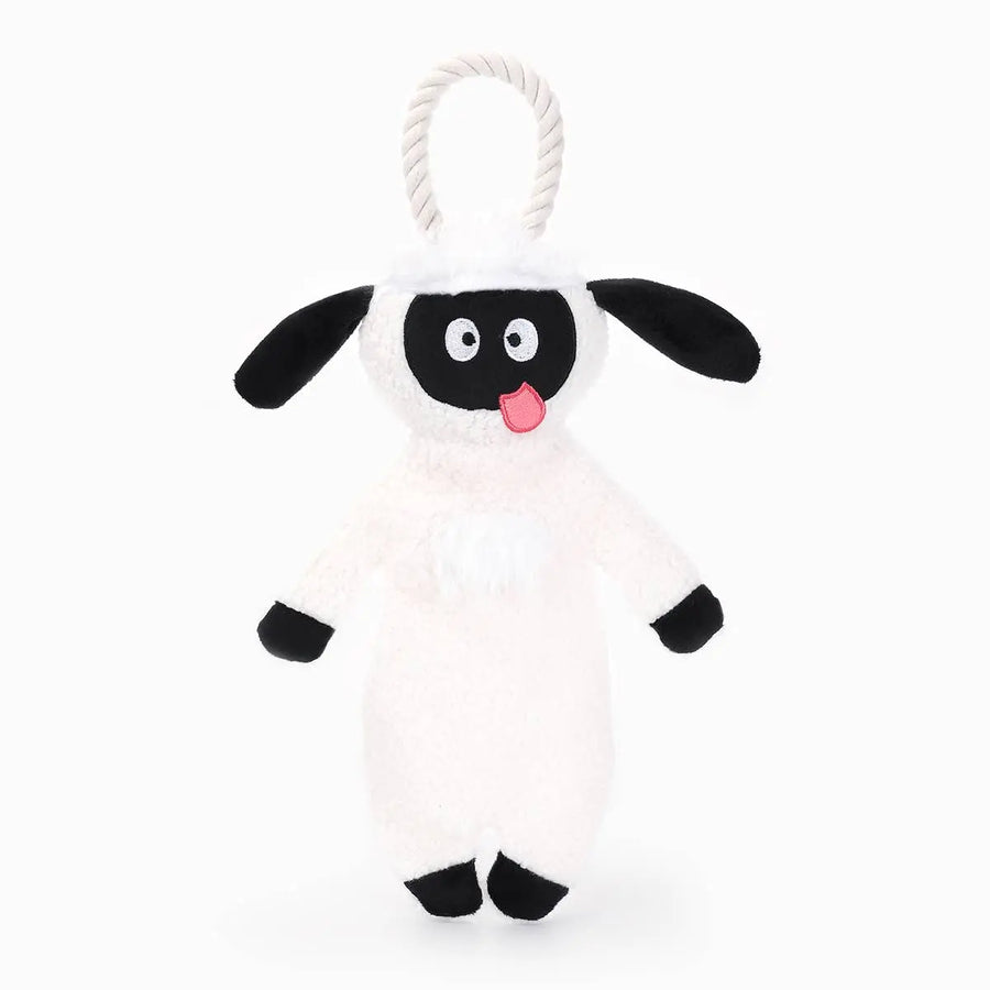 HugSmart Pet - Jumbo Tier | Schaf - Hundeseilspielzeug Hugsmart Products Inc