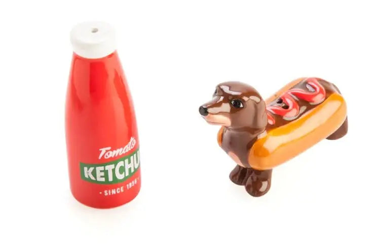 Salz- und Pfefferstreuer "Hot Dog" Woofbox