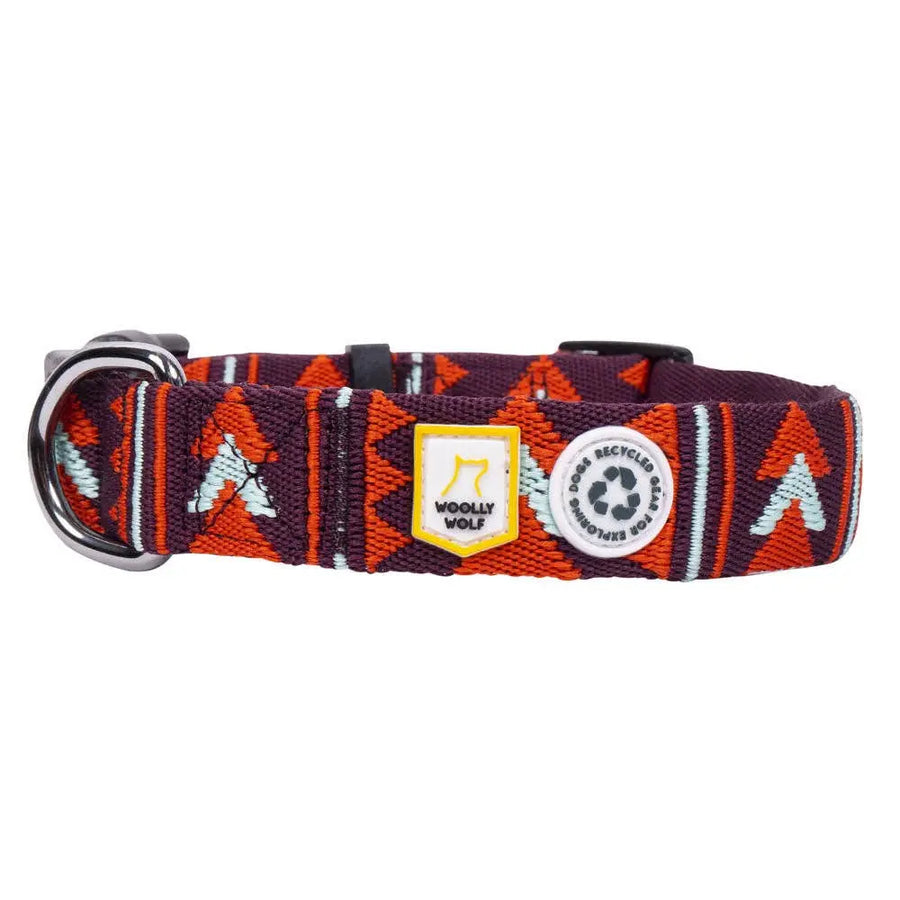 Hundehalsband "Polar Night" recycelt (RPET) Woolly Wolf