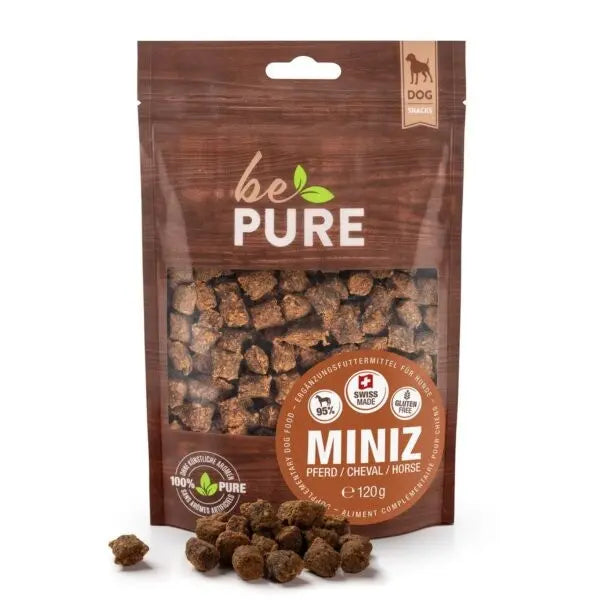 bePure Miniz mit Pferd für Hunde (120g) bePure