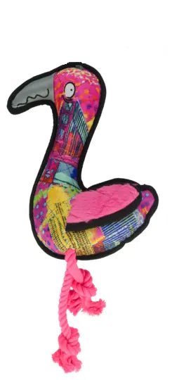 Hundespielzeug Crazy Flamingo Woofbox