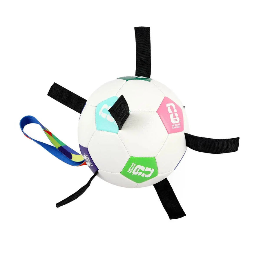 All for Paws FIFA Power Grip Soccer Ball Spielzeug für Hunde Woofbox