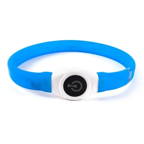 Freezack Warrior Band Leuchthalsband für Langhaar Hunde Freezack