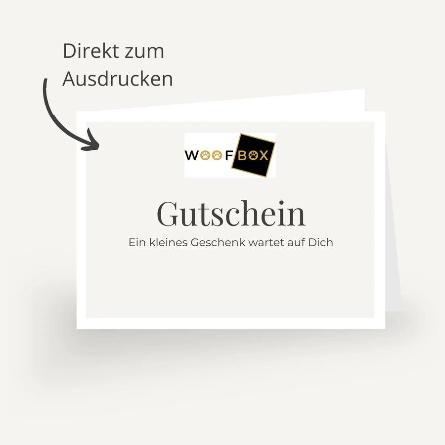 Woofbox-Gutschein Woofbox