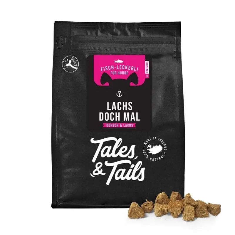 Lachs doch mal - Hunde-Leckerlis - 250 Gramm Tales & Tails