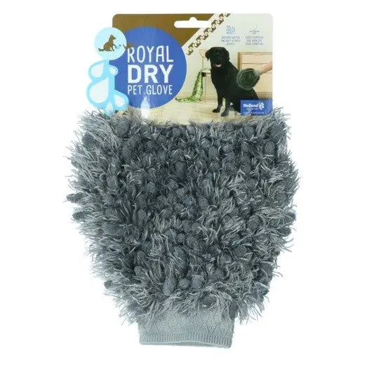 Handschuh und Haarentferner für Hunde von Royal Dry Woofbox