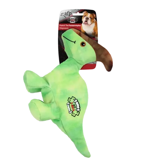 Patrick der Parasaurolophus Spielzeug für Hunde Woofbox