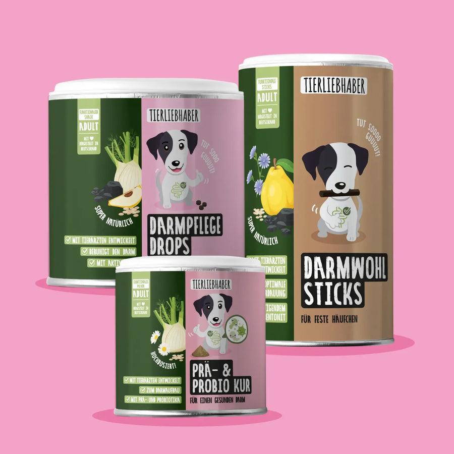 Analdrüsen-Bundle XL für Hunde Tierliebhaber