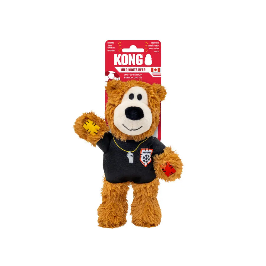 KONG Wild Knots Sport Bear Schiedsrichter Woofbox