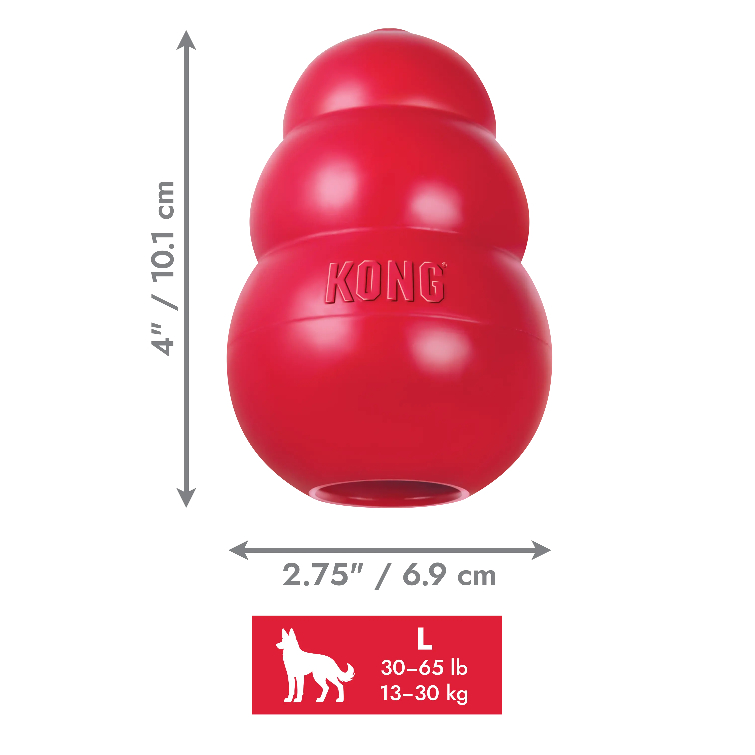 hunde apportieren spielzeug KONG Classic Spielzeug für Hunde - Woofbox