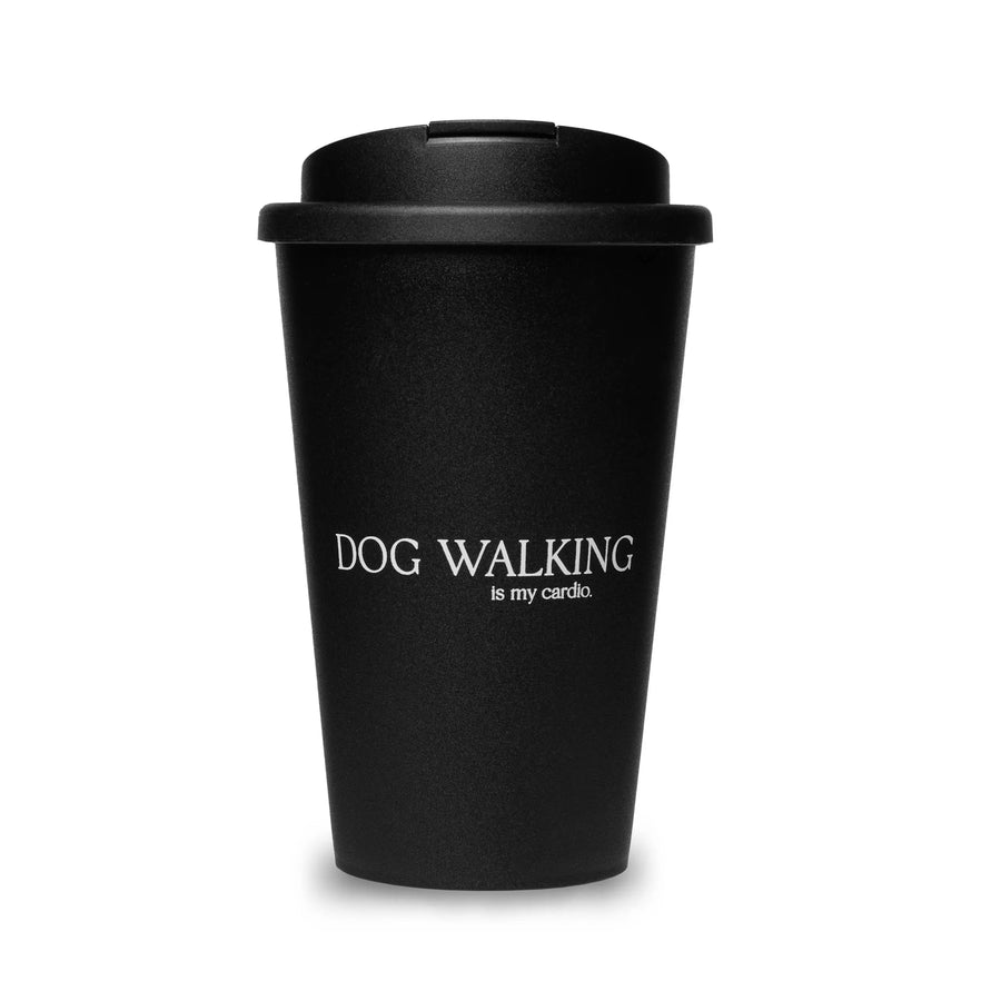 "DOG WALKING is my cardio" Kaffeebecher - To Go, 350ml Lieblingspfote