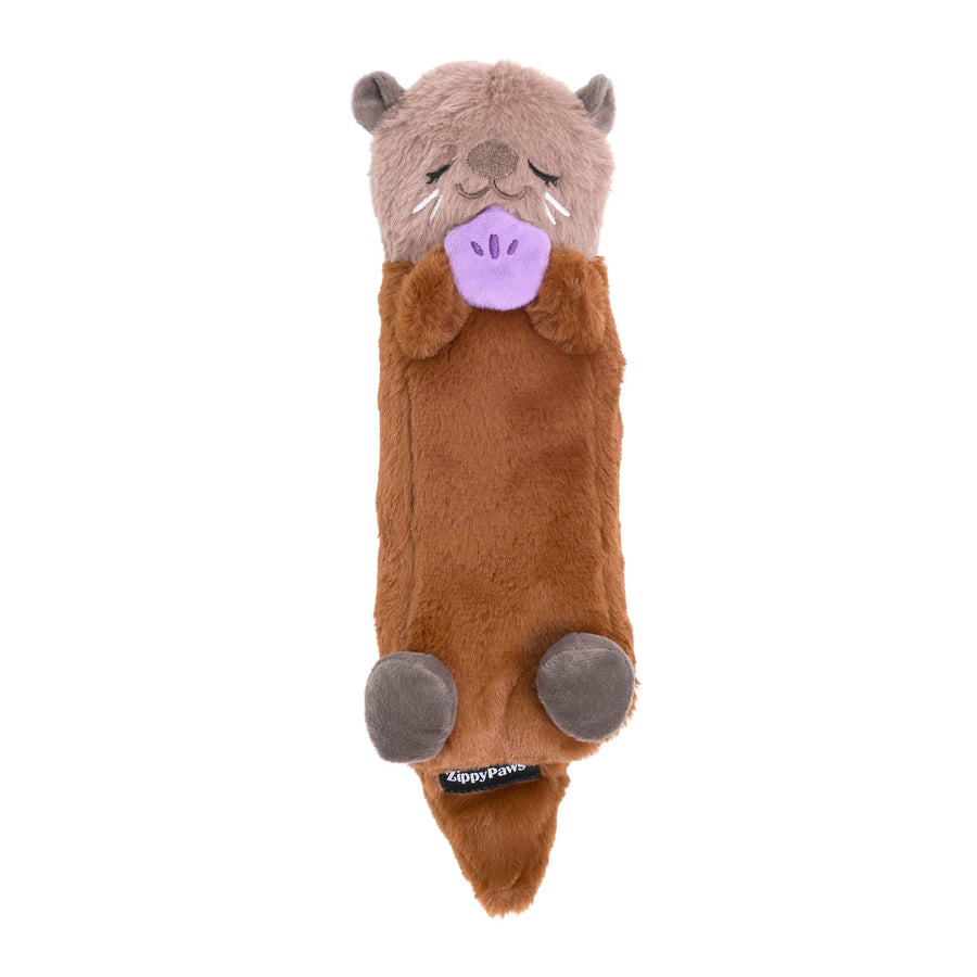 Snooziez mit Shhhqueaker - Otter - Leises Hundespielzeug ZippyPaws