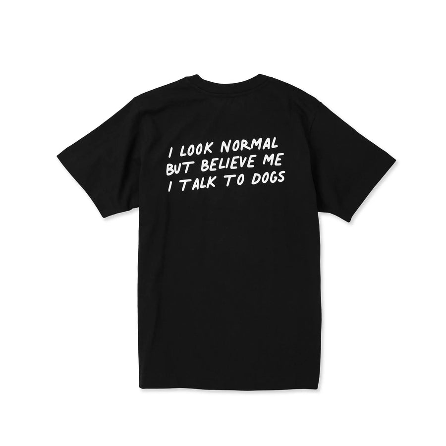 T-Shirt "I look normal" Schwarz Lieblingspfote
