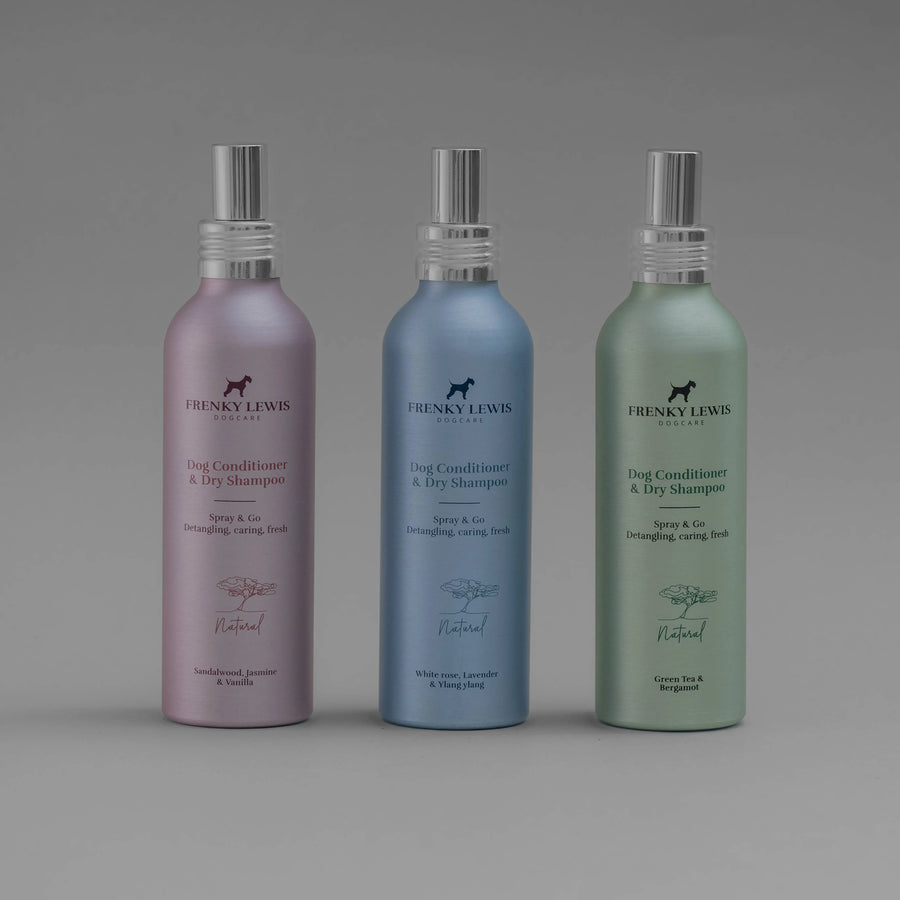 Trockenshampoo und Conditioner – Drei verschiedene Düfte in zwei Grössen Frenky Lewis B.V.
