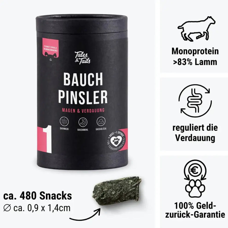 Nr. 1 Bauchpinsler für Hunde Tales & Tails