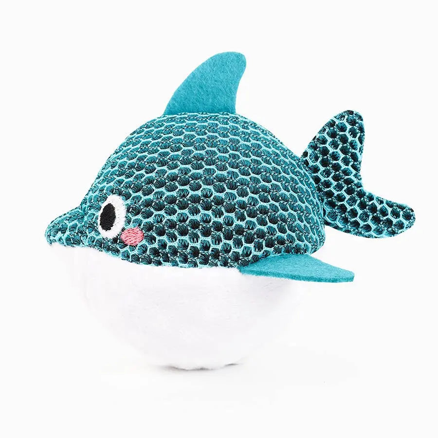 HugSmart Pet — Ocean Pals | Dolphin — Ballspielzeug für Hunde Hugsmart Products Inc