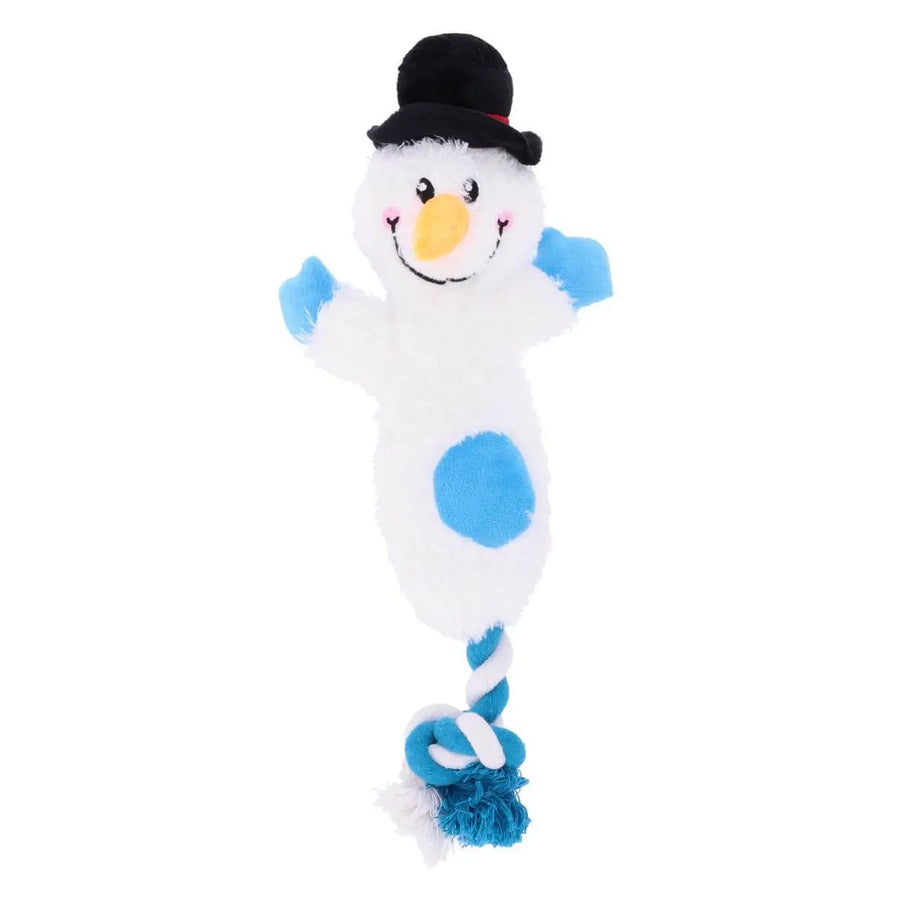 All for Paws Merry Tug & Fetch Schneemann Spielzeug für Hunde AFP - All for Paws