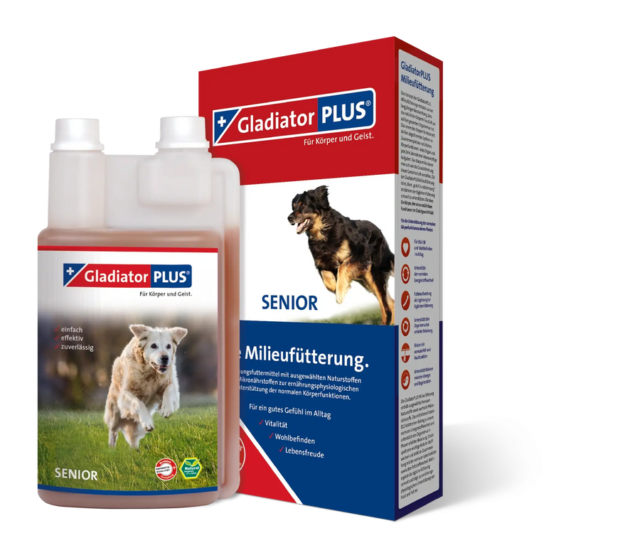 GladiatorPLUS Hund Senior - Die Milieufütterung Woofbox