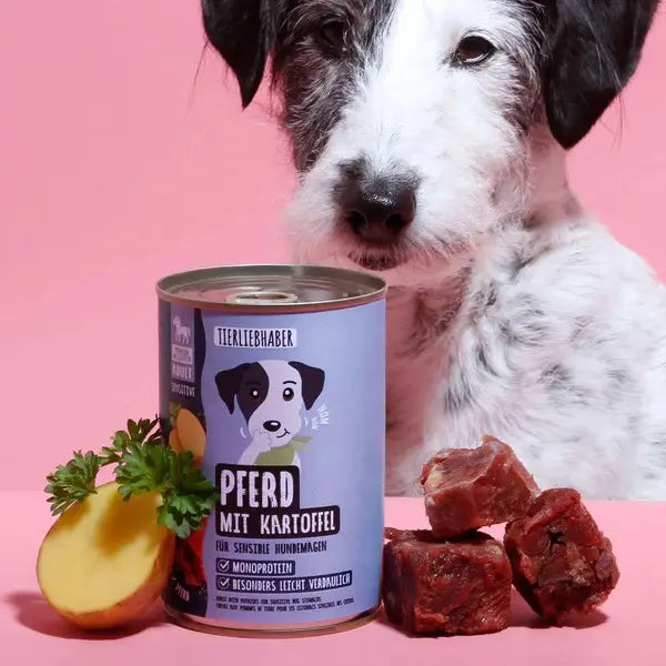 Nassfutter Pferd mit Kartoffel 400g Tierliebhaber
